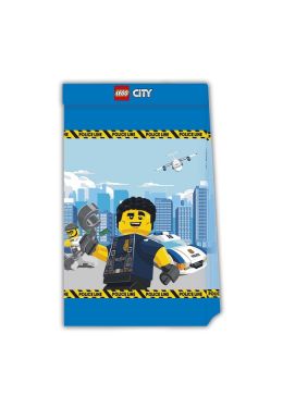  Lahjapussit - Lego City Poliisi, 4kpl