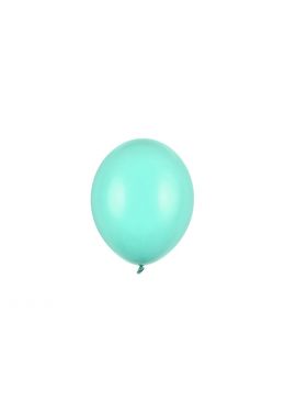  Pastelliset mini-ilmapallot - Vaalea minttu, 12cm, 100kpl