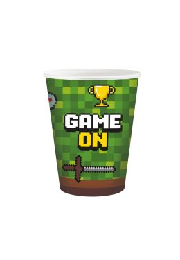  Pahvimukit - Game On, 6kpl