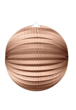  Paperilyhty - Ruusukultainen, Metallic,  Ø25cm