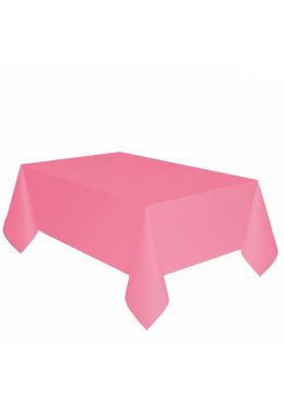  Paperinen pöytäliina - Vaaleanpunainen, 137x274cm