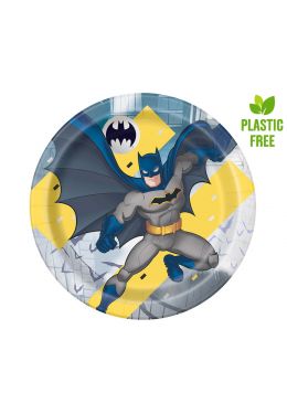  Pahvilautaset - Batman, 23cm, 8kpl