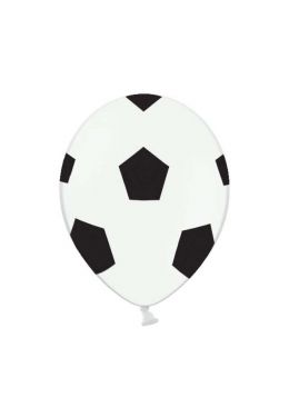  Ilmapallot jalkapallo - 30cm, 6kpl