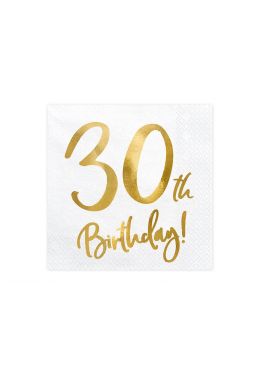  Lautasliinat 30th Birthday, 20kpl