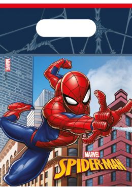  Lahjapussit - Spiderman Crime Fighter, 6kpl