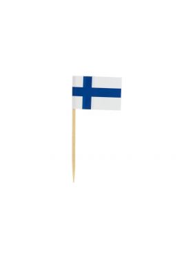  Cocktailtikut - Suomen lippu, 30kpl