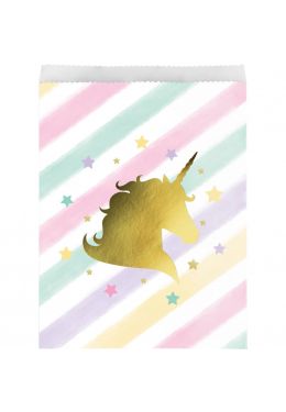  Paperiset lahjapussit - Unicorn Sparkle, 10kpl