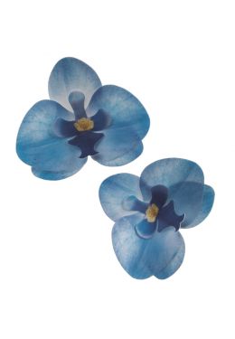 Dekora Syötävät Vohvelikukat - Sininen Orkidea, 10kpl