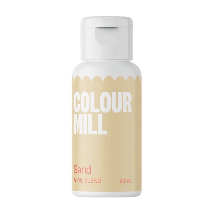 Colour Mill Öljypohjainen Elintarvikeväri, 20ml - Sand