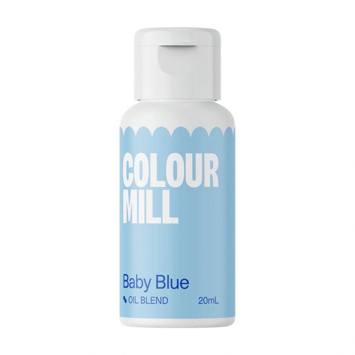 Colour Mill Öljypohjainen Elintarvikeväri, 20ml - Baby Blue