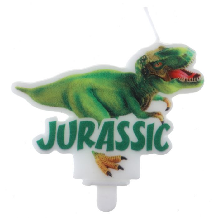  Kakkukynttilä - Jurassic Dino, 7,5cm