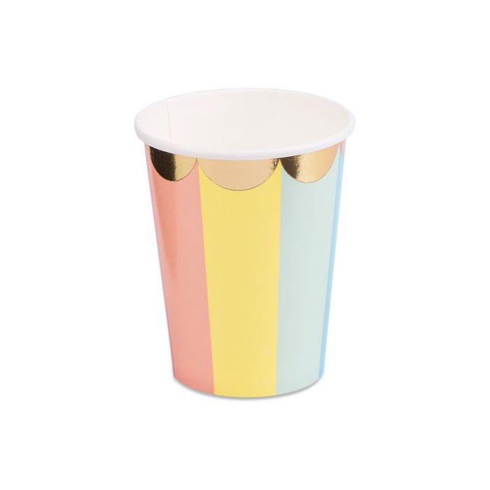  Pahvimukit - Candy Pastel, 8kpl