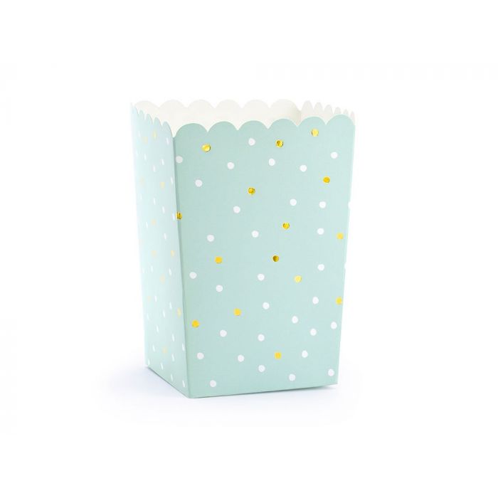  Popcorn-rasiat, Minttu, Pilkut, 6kpl