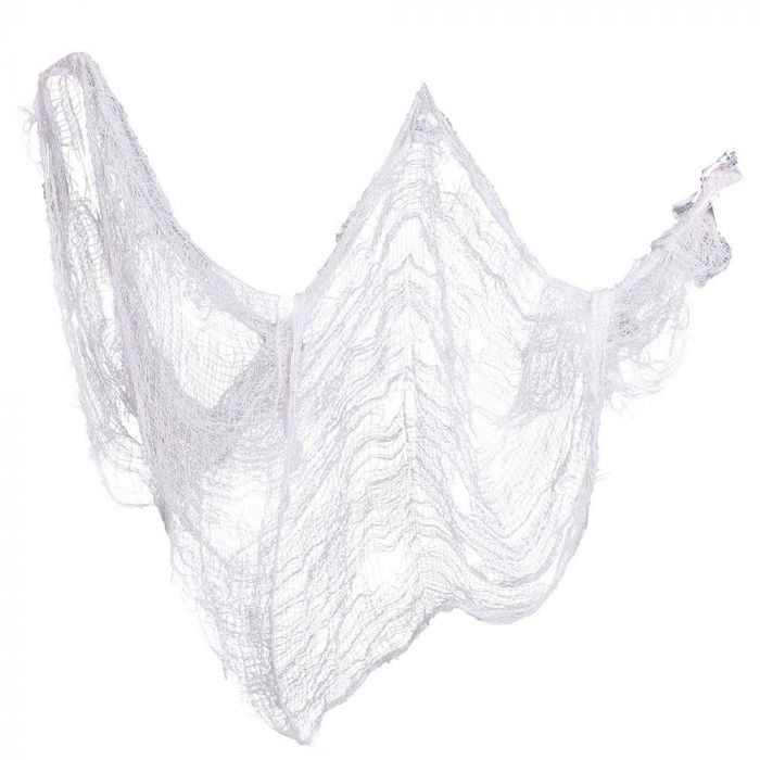  Valkoinen kangasverkko, 76cmx228cm